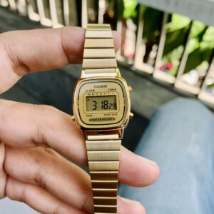 CASIO LA670WGA-9-CAROTWATCH LÀ ĐỒNG HỒ ĐIỆN TỬ CÓ THIẾT KẾ VINTAGE, CHỐNG NƯỚC