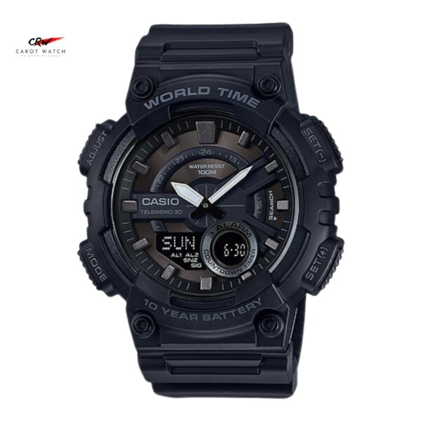 CASIO AEQ-110W-1BV-CAROTWATCH