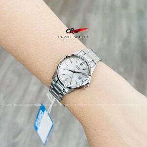 CASIO LTP-1183A-7A-MAU-BAC-CAROTWATCH LÀ ĐỒNG HỒ NỮ CÓ THIẾT KẾ THANH LỊCH, TỐI GIẢN, SANG TRỌNG