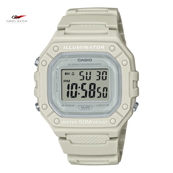 CASIO W-218HC-8AV-CAROTWATCH