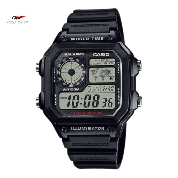 CASIO AE-1200WH-1AV-CAROTWATCH