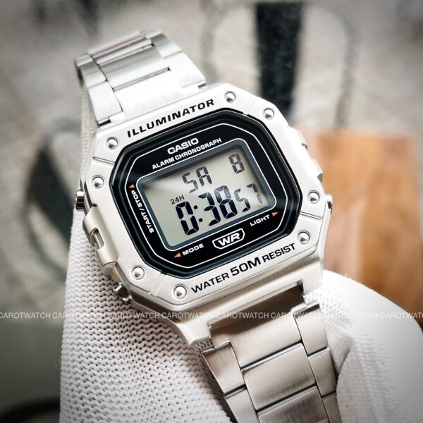 CASIO W-218HD-1AV-CAROTWATCH