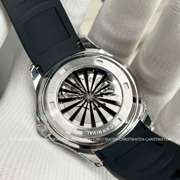 CARNIVAL-8113G-VT-DCS-D LÀ ĐỒNG HỒ NAM CHÍNH HÃNG CARNIVAL, MÁY AUTOMATIC, KÍNH SAPPHIRE