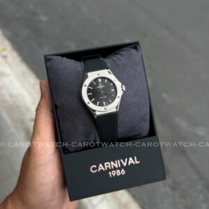 ĐỒNG HỒ NỮ CARNIVAL 8168L-VT-DCS-D || DÂY CAO SU 5 CARNIVAL 8168L-VT-DCS-D