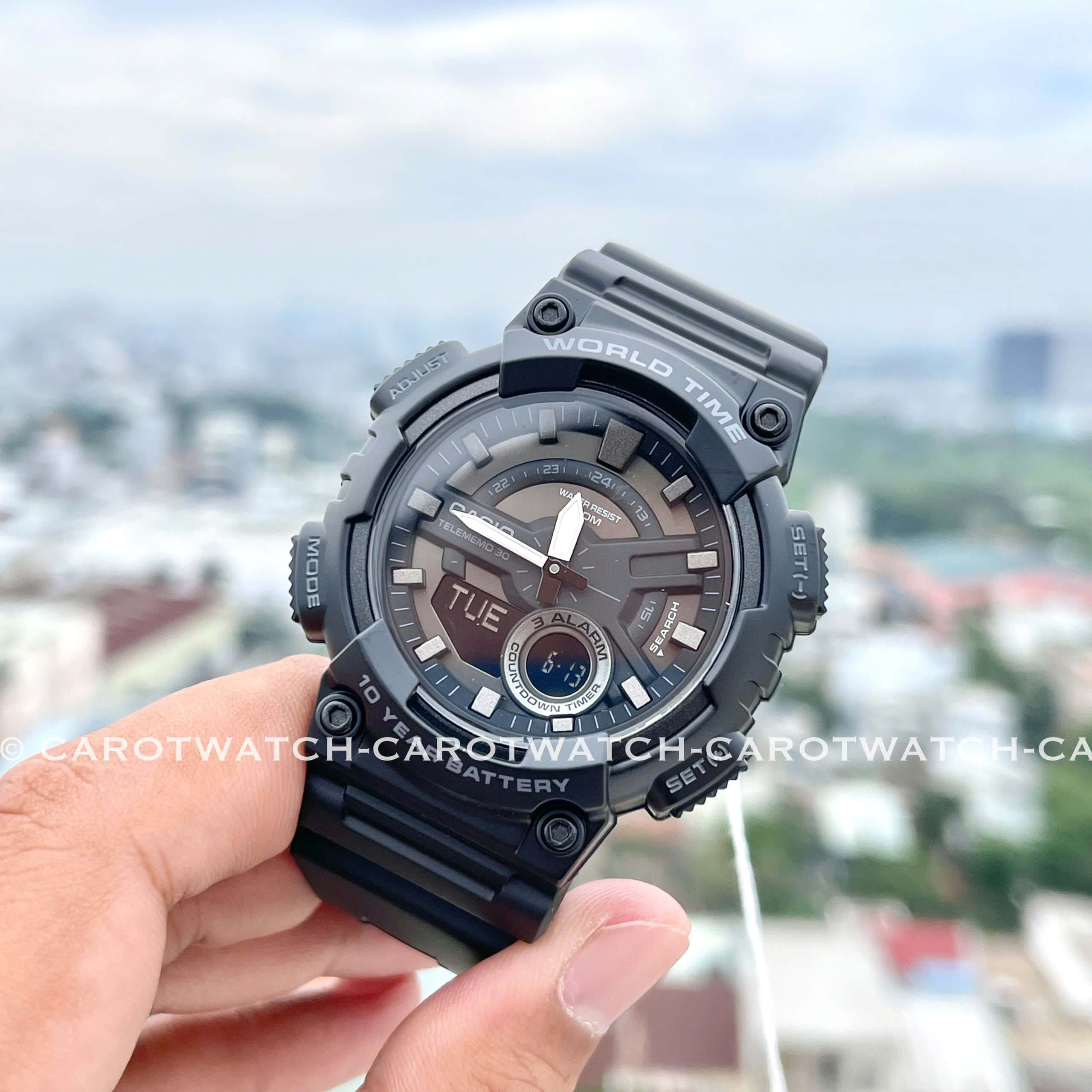 CASIO AEQ-110W-1B CASIO AEQ-110W-1B