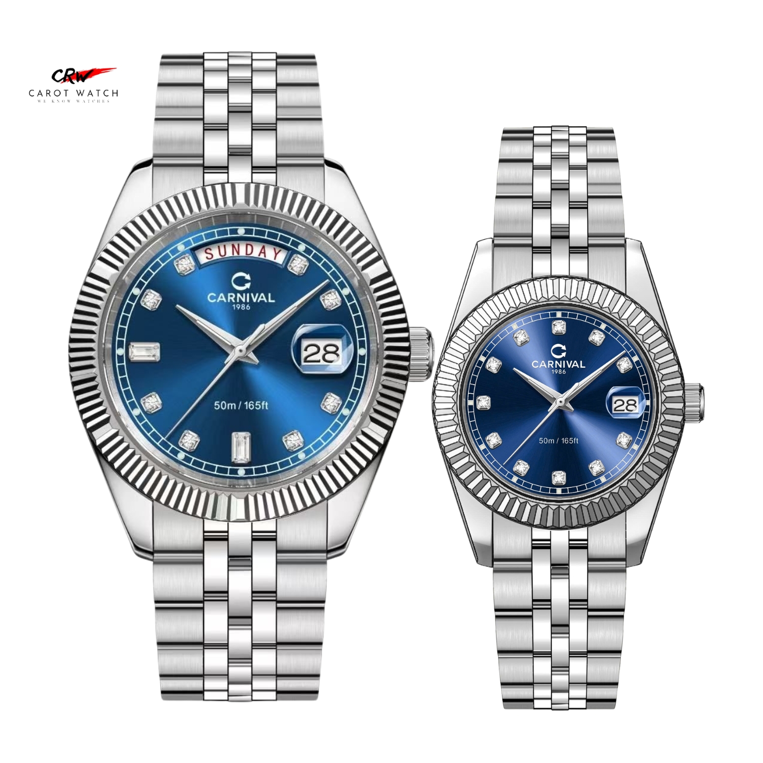 COUPLE CARNIVAL XANH DUONG 8190G & 8131L