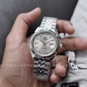ĐỒNG HỒ NAM CARNIVAL 8190G-VT-TX XÁM || MÁY QUARTZ (PIN) 1 CARNIVAL 8190G-VT-TX