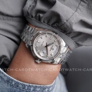 ĐỒNG HỒ NAM CARNIVAL 8190G-VT-TX XÁM || MÁY QUARTZ (PIN) 2 CARNIVAL 8190G-VT-TX